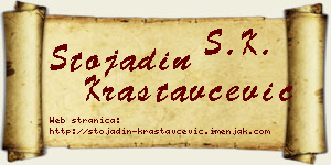 Stojadin Krastavčević vizit kartica